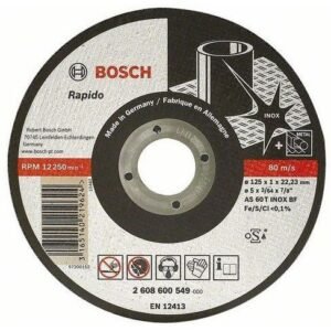 BOSCH rezna ploča 125mm - 25 kom