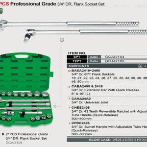 Set alata TOPTUL GCAI2104